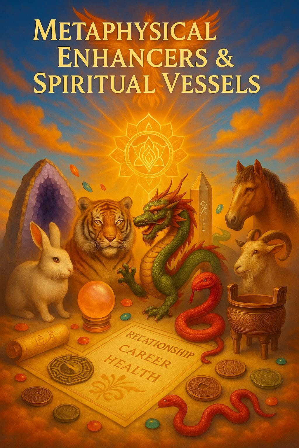 🔮 Metaphysical Enhancers & Spiritual Vessels